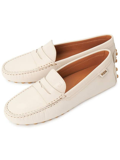 Gommino Driving Shoes Off White - TOD'S - BALAAN 2