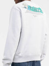 Graffiti Logo Sweat Sweatshirt Grey - OFF WHITE - BALAAN 2