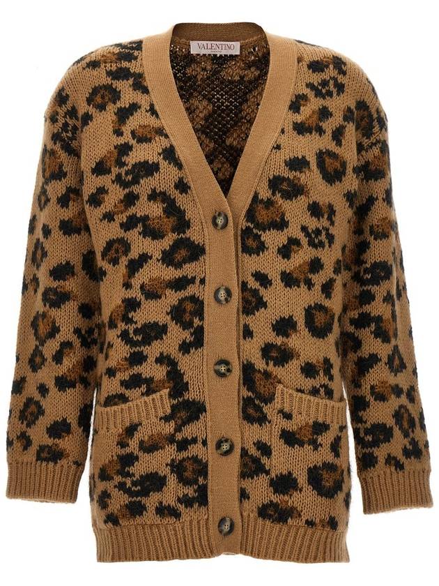 23 fw Jacquard Animalier Cardigan 3B3KA05T84JAN2 B0270472599 - VALENTINO - BALAAN 2