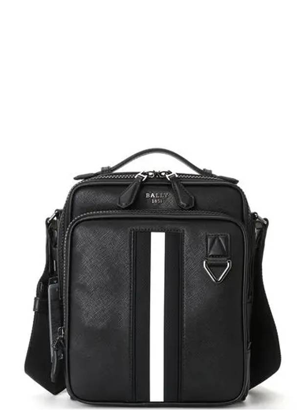 Macau Cross Bag 20 Black White MACKAO F000 - BALLY - BALAAN 1