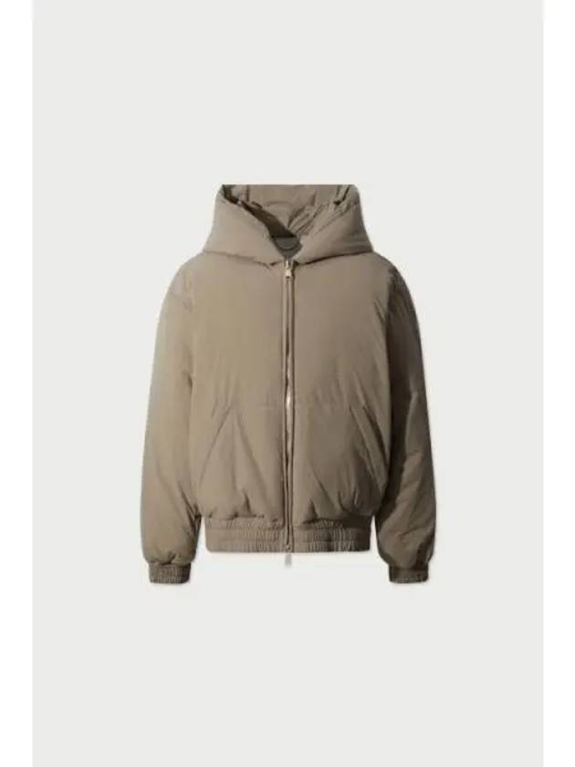 COBY down hoodie brushed pocket jumper BEIGE - IRO - BALAAN 1