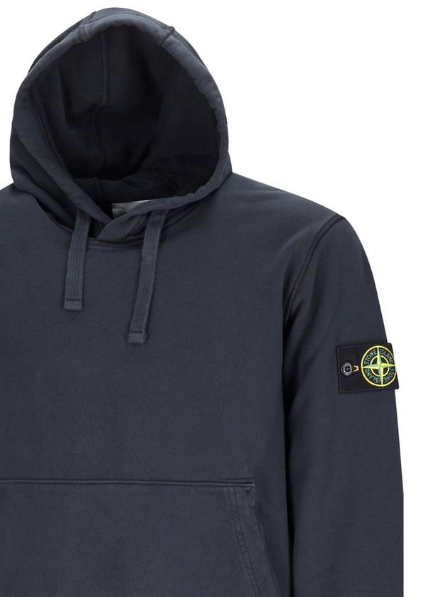 JERSEY SWEATSHIRT WITH LOGO BADGE - STONE ISLAND - BALAAN 3