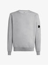 Light Fleece Sweatshirt Grey Melange - CP COMPANY - BALAAN 3