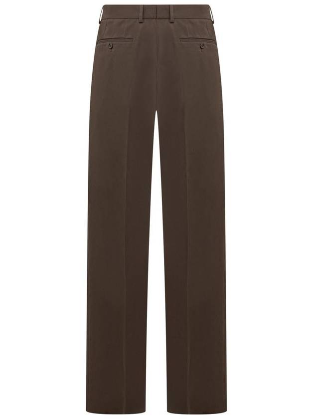 Straight Pants GP01PT FU60L M3927 BROWN - DOLCE&GABBANA - BALAAN 3