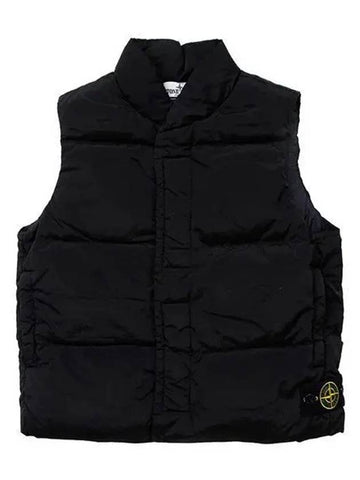 KIDS Black Wappen Duck Down Vest 7916G0319 V0029 10A 12A 1153913 - STONE ISLAND - BALAAN 1