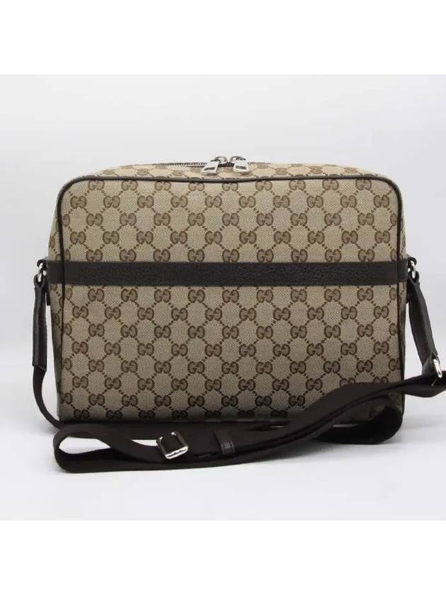 GG Monogram Canvas Messenger Bag Beige - GUCCI - BALAAN 4