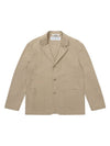 Work Wear Jacket Beige SW22JK02BI - SOLEW - BALAAN 1