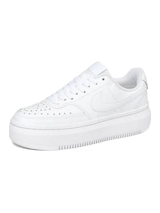 Women's Court Vision Alta Low Top Sneakers White - NIKE - BALAAN 5