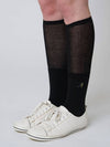 Double Layer Knee Socks Black - ATHPLATFORM - BALAAN 2