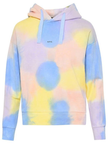 Women's Genie Tie-Dye Hooded Top - A.P.C. - BALAAN.