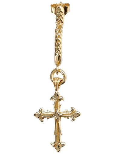 Emanuele Bicocchi Earring Cross Gold - EMANUELE BICOCCHI - BALAAN 1