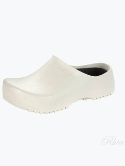 Super Birki Logo Mule White - BIRKENSTOCK - BALAAN 2