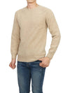 Shaggy Dog Men's Knit M3834 7 OATMILK - HARLEY OF SCOTLAND - BALAAN 4