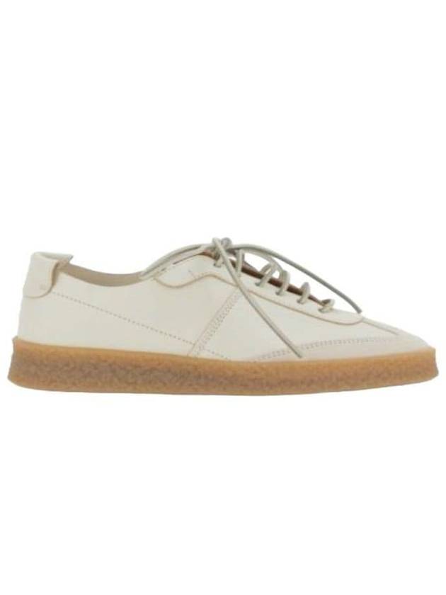 Crespo Leather Low Top Sneakers White - BUTTERO - BALAAN 2