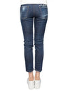 Blue Washed Cool Girl Crop Jeans S75LB0630 - DSQUARED2 - BALAAN 5