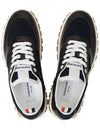 Letterman Panel Low-Top Sneakers Navy - THOM BROWNE - BALAAN 3