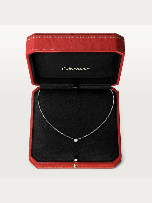 D Amour Necklace XS White Gold Silver - CARTIER - BALAAN 7