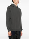 Compass Badge Cotton Hoodie Dark Grey - STONE ISLAND - BALAAN 3