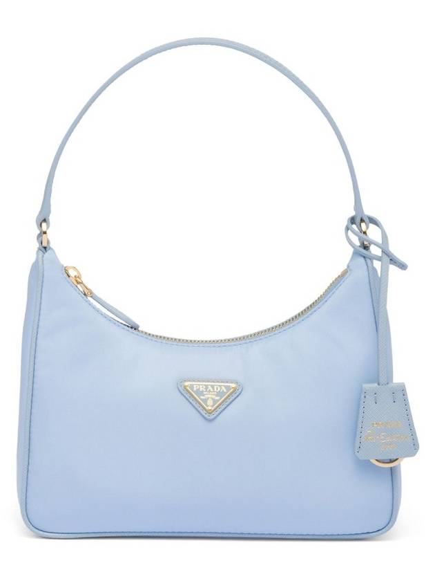 Re-Nylon Re-Edition Mini Shoulder Bag Blue - PRADA - BALAAN.