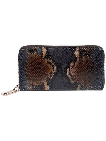 LG Zipper Around Long Wallet Persian indigo - DONIRAY - BALAAN 1