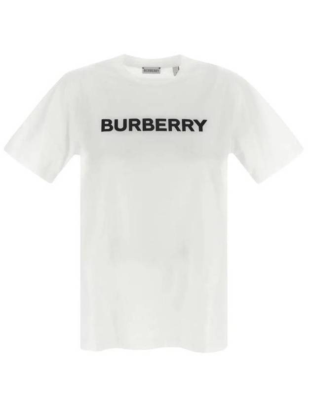 Short Sleeve T-Shirt 8080325 A1464 WHITE - BURBERRY - BALAAN 1