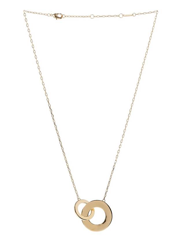 Enamel Pendant Signature Necklace White Gold - COACH - BALAAN 3