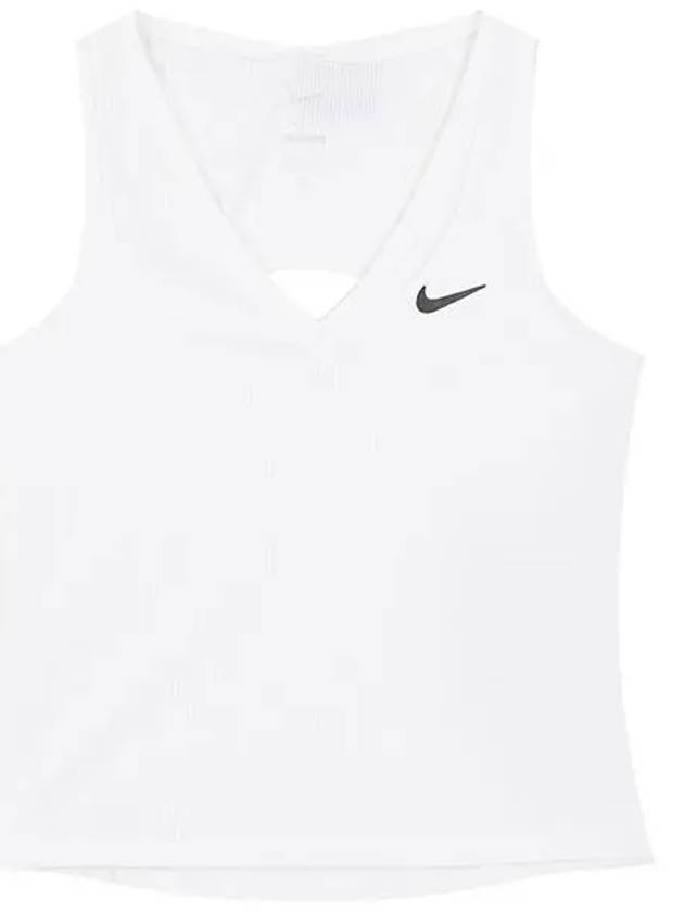 Court Victory Tennis Tank Sleeveless White - NIKE - BALAAN 2