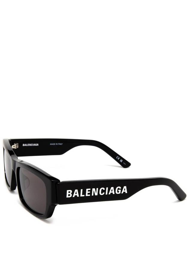 Eyewear Logo Square Sunglasses Black - BALENCIAGA - BALAAN 5