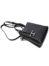 Micro Leather Mini Tote Bag Black - TOD'S - BALAAN 6