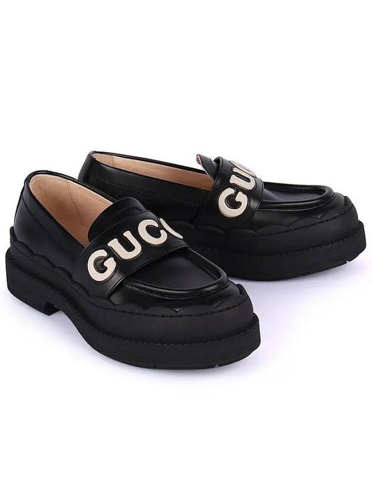 Leather Loafers Black - GUCCI - BALAAN 2