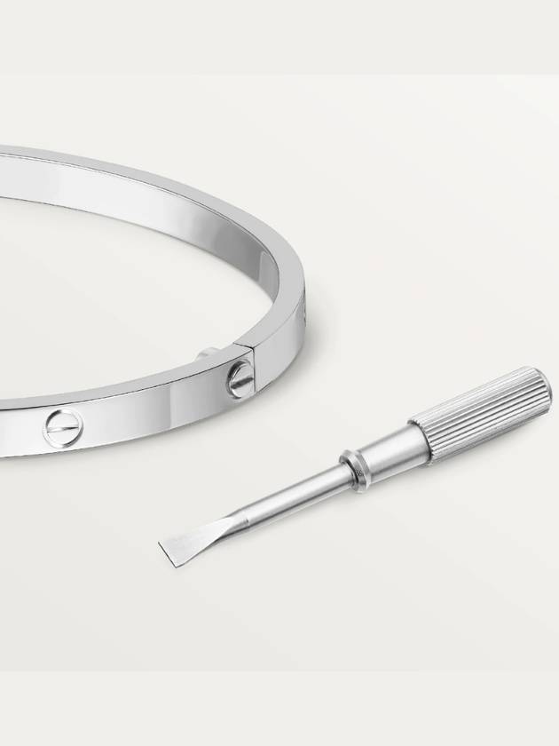 Love Bracelet White Gold Silver - CARTIER - BALAAN 7