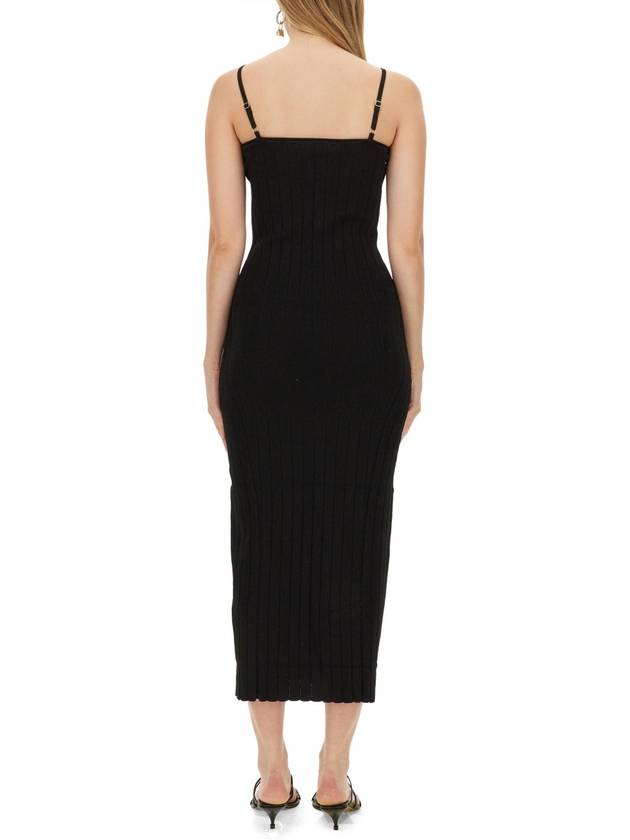 Midi Dress 241KN358 2355 990 BLACK - JACQUEMUS - BALAAN 4