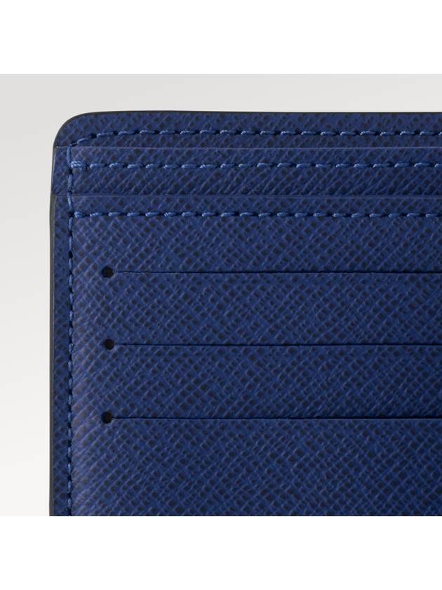 Monogram Multiple Half Wallet Blue - LOUIS VUITTON - BALAAN 4