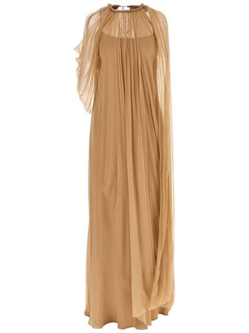 Alberta Ferretti Long Chiffon Dress - ALBERTA FERRETTI - BALAAN 1