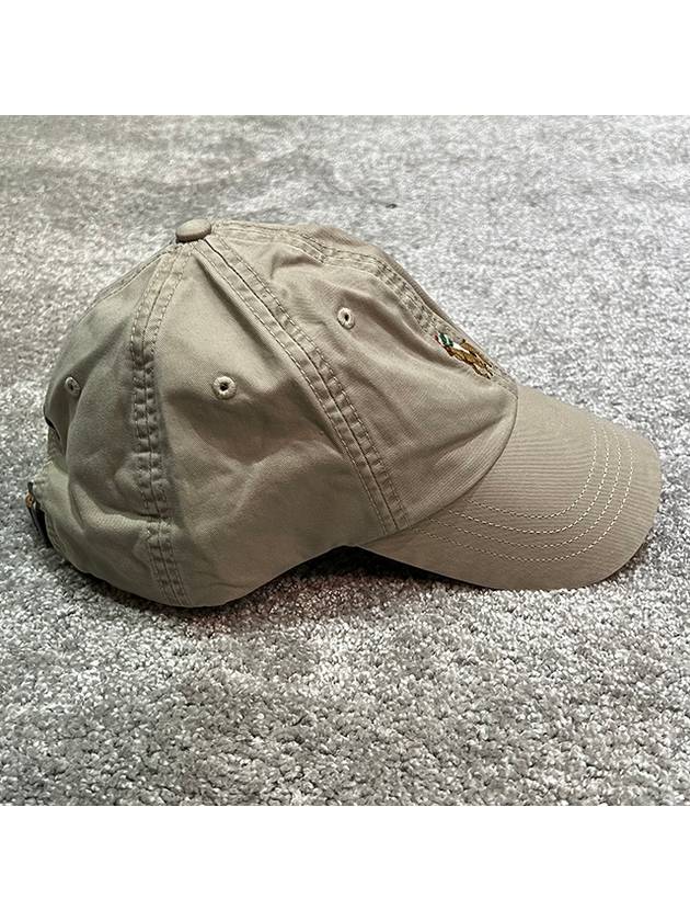 Pony Logo Classic Sport Ball Cap Beige - POLO RALPH LAUREN - BALAAN 4