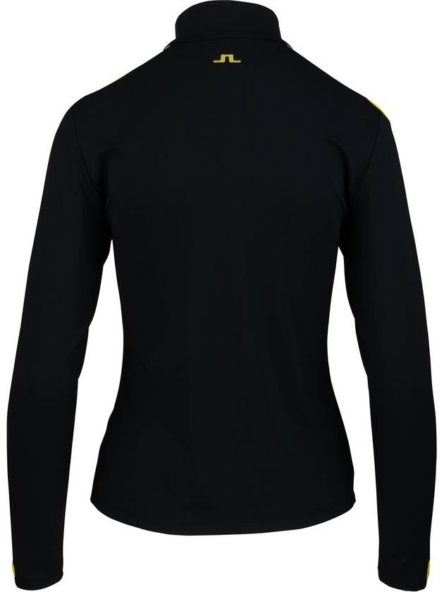 Golf Jade Mid Layer Zip-Up Jacket Black - J.LINDEBERG - BALAAN 3