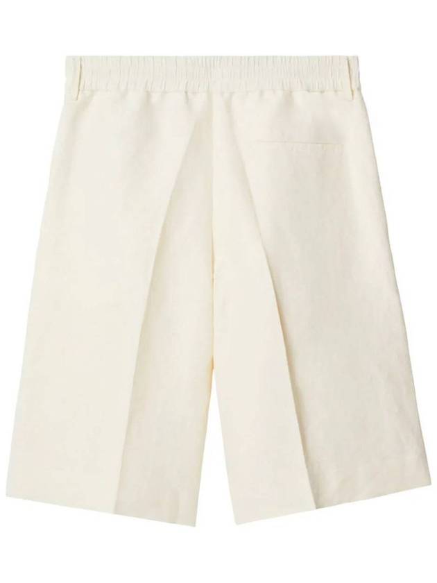 Tailored Canvas Shorts - BURBERRY - BALAAN 4