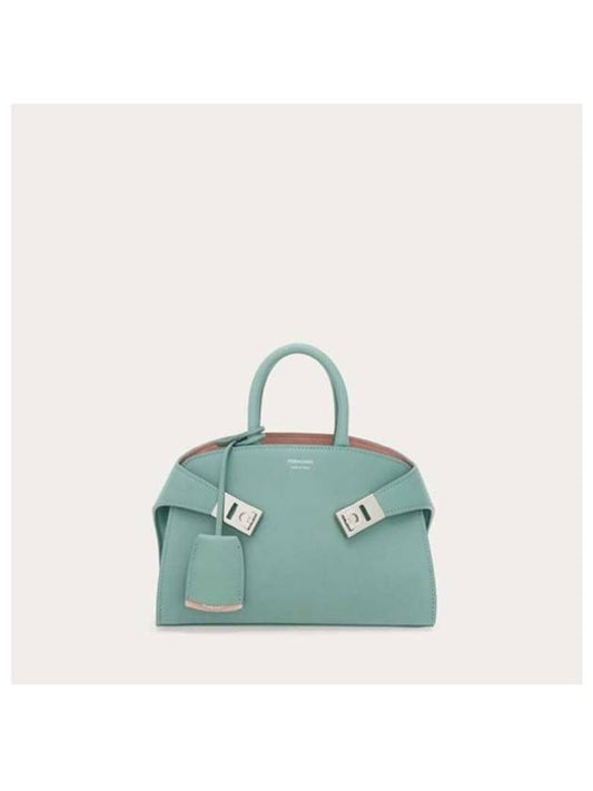 Hug Mini Bag Mint - SALVATORE FERRAGAMO - BALAAN 2