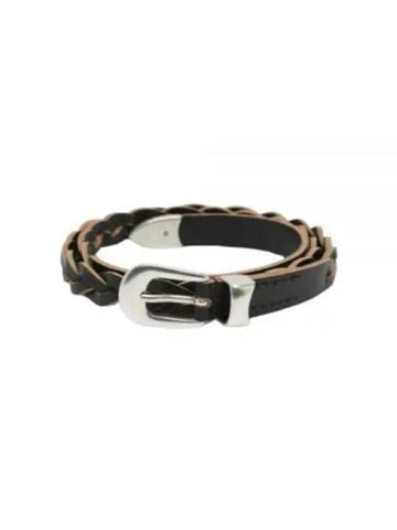 Leather Belt A42382BB Black - OUR LEGACY - BALAAN 1