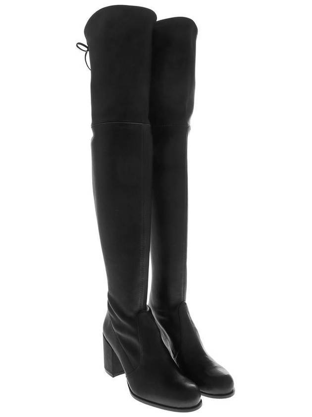 Women's Tieland Ankle Thigh High Boots Black - STUART WEITZMAN - BALAAN 3