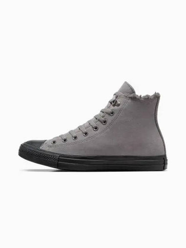 Chuck Taylor All Star Suede High Top Sneakers Shark Skin - CONVERSE - BALAAN 1