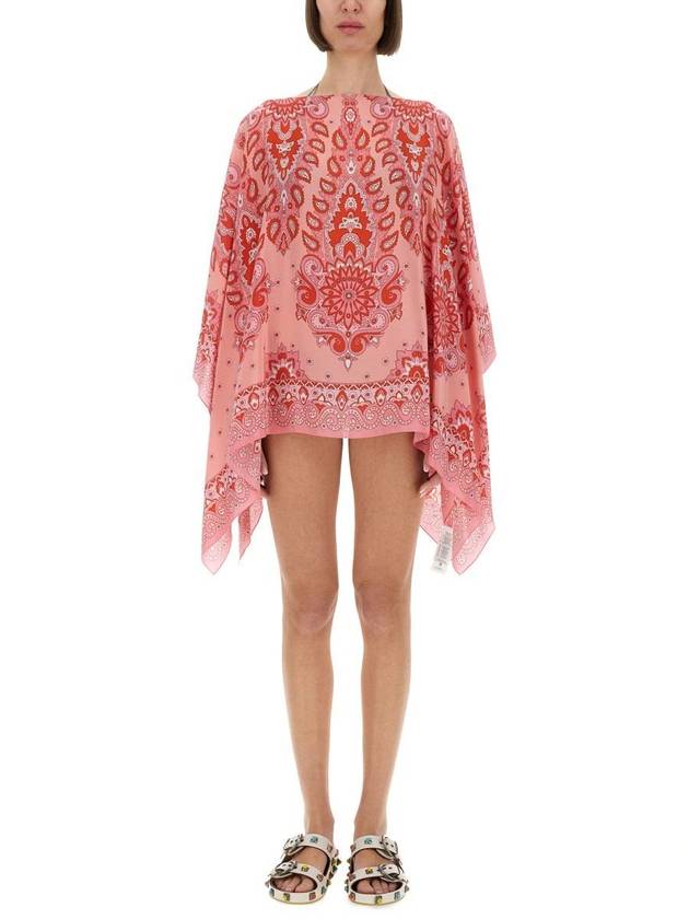 Etro Silk Poncho - ETRO - BALAAN 1