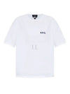 Karol Small Felt Logo Short Sleeve T-Shirt White - A.P.C. - BALAAN 2