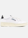 Medalist Goatskin Low Top Sneakers White - AUTRY - BALAAN 3