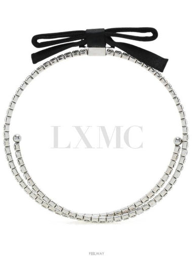 crystal choker necklace - MIU MIU - BALAAN 1