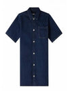 Venice Short Dress Stonewashed Indigo - A.P.C. - BALAAN 2