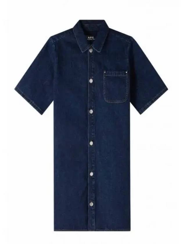 Venice Short Dress Stonewashed Indigo - A.P.C. - BALAAN 2