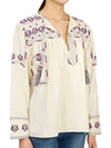 HT2231 22P041E 23EC Women s Embroidery Blouse - ISABEL MARANT - BALAAN 5