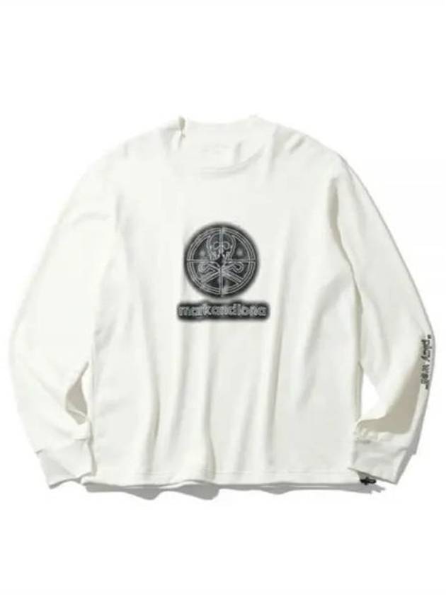 Verve Mock Neck Long Sleeve T-Shirt White - MARK & LONA - BALAAN 2