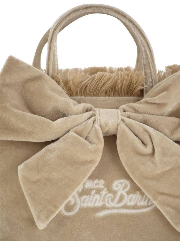 Mini Vanity bag with bow and embroidered logo - MC 2 SAINT BARTH - BALAAN 5